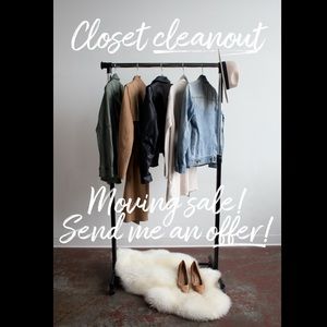 Closet cleanout! 🧹 👗 Make me an offer!